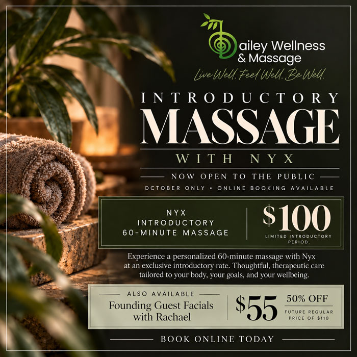 Introductory Massage with Nyx and Aaron